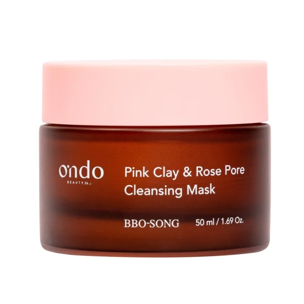 Ondo Beauty čistiaca maska na tvár PINK CLAY & ROSE PORE