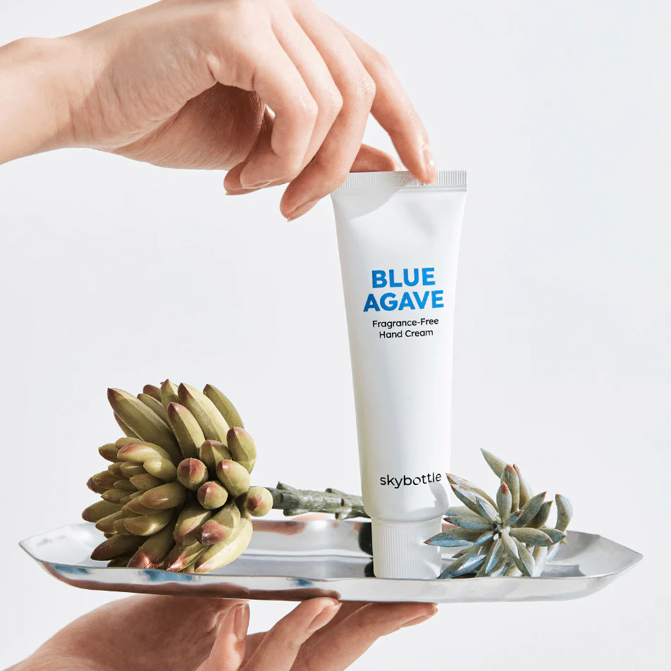 Skybottle BLUE AGAVE neparfumovaný krém na ruky – Obrázok 3
