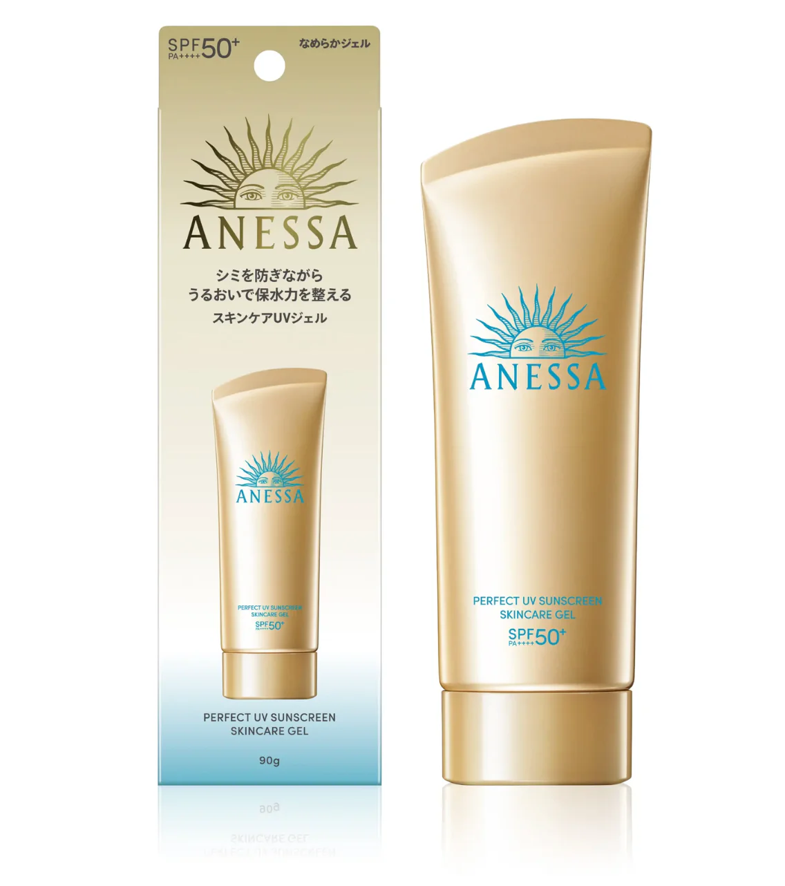 Anessa PERFECT UV SUNSCREEN SKINCARE GEL opaľovací gél – Obrázok 3