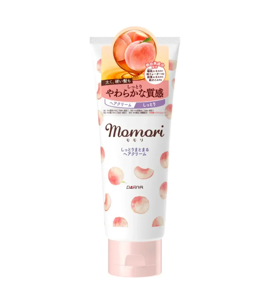 Dariya MOMORI PEACH MOIST & COHESIVE HAIR CREAM krém na vlasy 150g