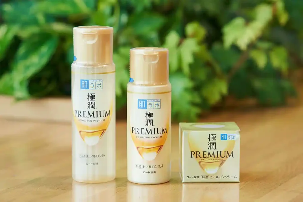 Pleťové mlieko Gokujyun Premium Hyaluronic Acid Lotion, pleťová emulzia a krém