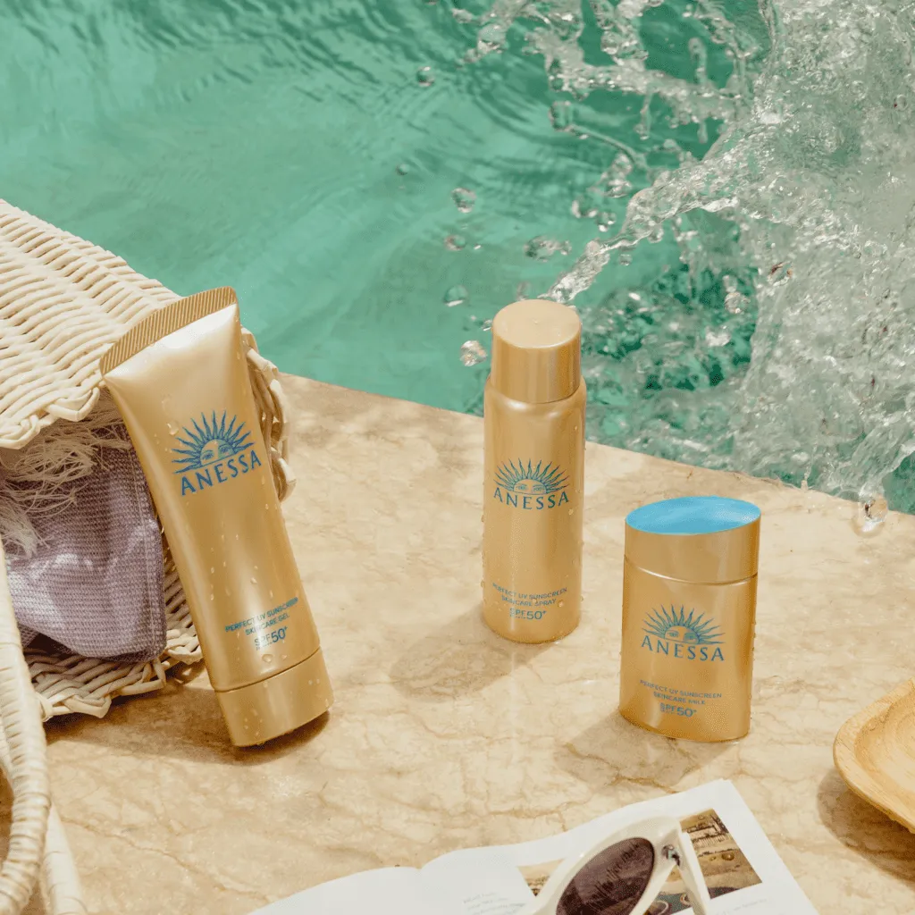 Opaľovacie krémy Anessa Perfect UV Sunscreen Skincare Gel