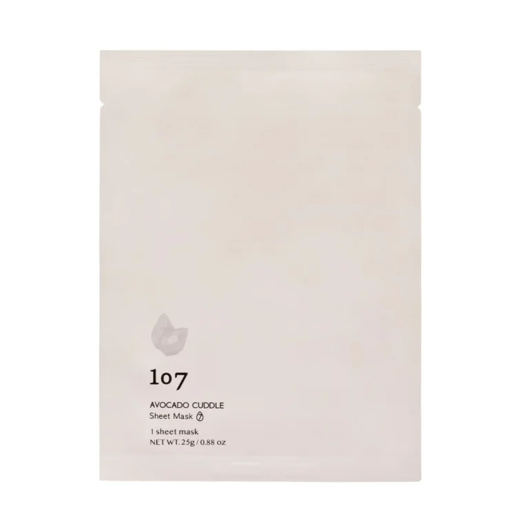 107 Beauty avokádová pleťová maska s prebiotikami 1ks/25g